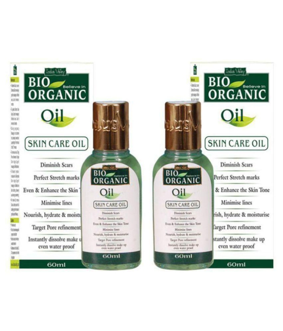 Indus Valley Bio Organic Skin Care Oil (Twin Pack) (120 ml)