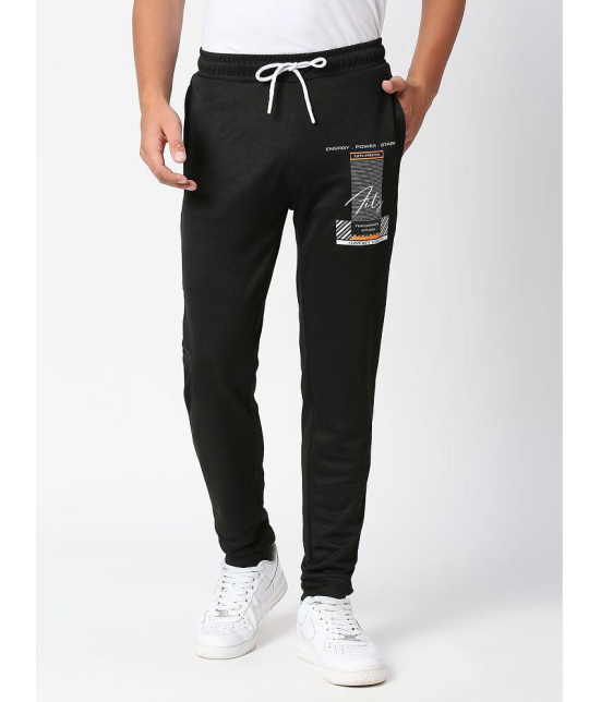 Fitz - Black Polyester Mens Joggers ( Pack of 1 ) - None