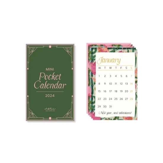 Pocket Calendar 2024