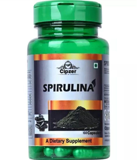 Cipzer Spirulina 60 Capsules