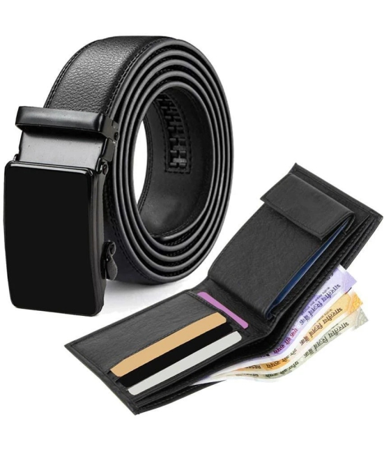 Loopa - PU Mens Belts Wallets Set ( Pack of 2 ) - None