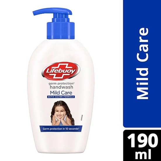 Lifebuoy Mild Care - Germ Protection Handwash, 190 Ml Pump