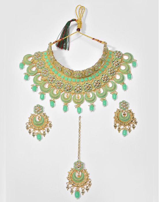 Kundan Gold Plated Necklace Set