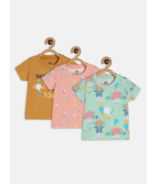 MINI KLUB Multi Baby Boy T-Shirt ( Pack of 3 ) - None