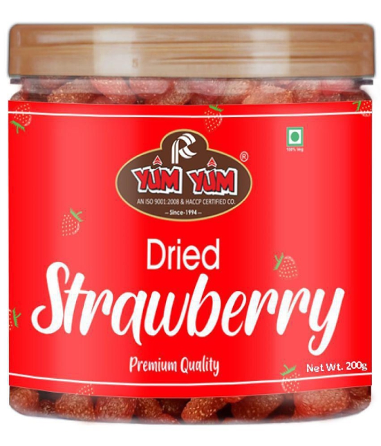 YUM YUM Premium Dried Strawberries 200 g