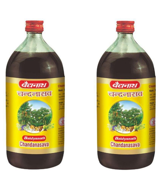 Baidyanath Chandanasava Liquid 450 ml (Pack of 2)