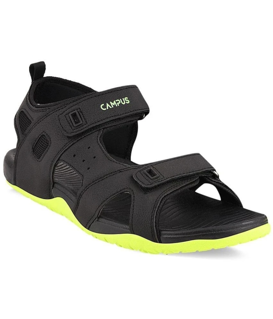 Campus - Black Mens Sandals - None