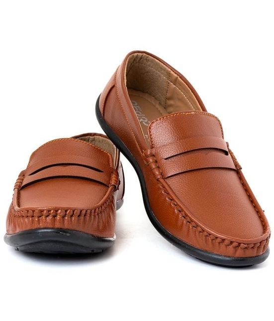 KHADIM - Brown Boys Formal Shoes ( 1 Pair ) - None