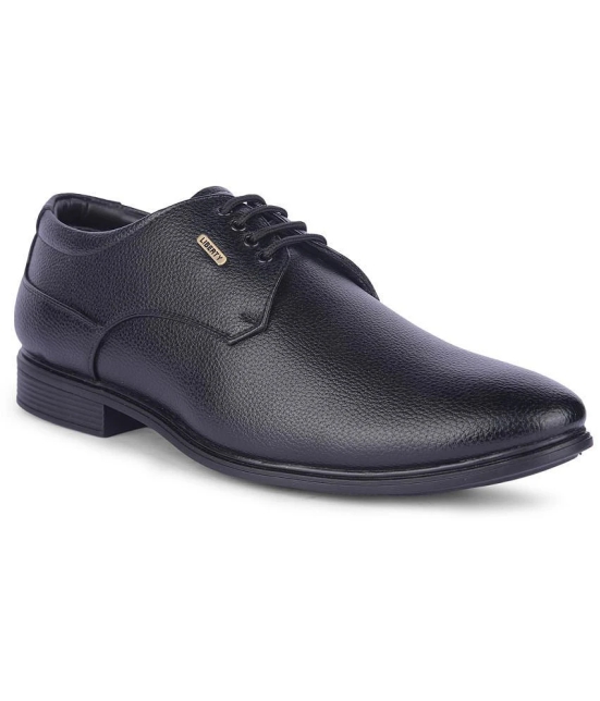 Liberty Black Mens Derby Formal Shoes - None