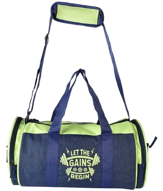 Da Tasche - Blue Polyester Duffle Bag - L