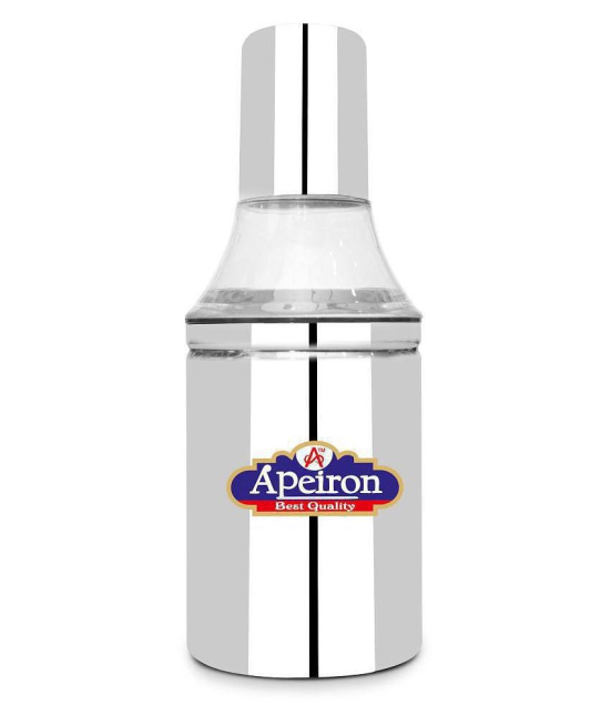 APEIRON Steel Oil Container/Dispenser Set of 1 500 mL - Stainless Steel