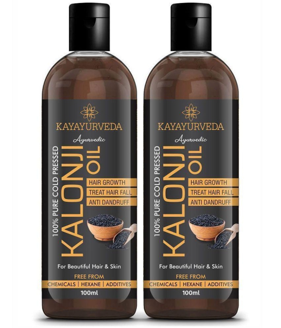 KAYAYURVEDA - Hair Growth Kalonji Oil 200 ml ( Pack of 2 )