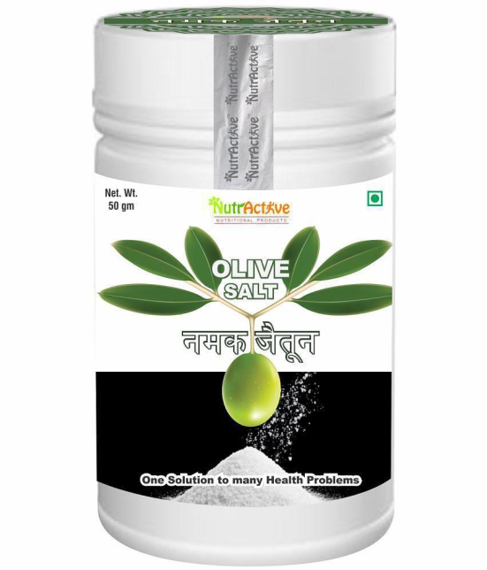 NutrActive Olive salt | Jaitun Namak Flavored Salt 50 gm