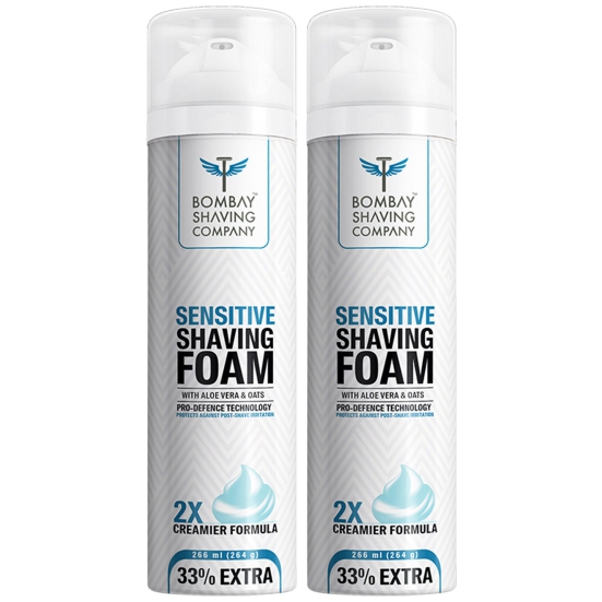 Sensitive Shaving Foam (Pack of 2)-