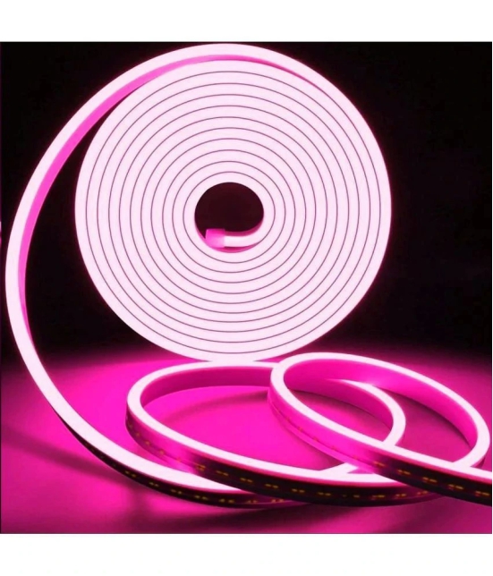 DAYBETTER Resin Neon Light Pink Color 5 meter Waterproof Pendant Pink - Pack of 1