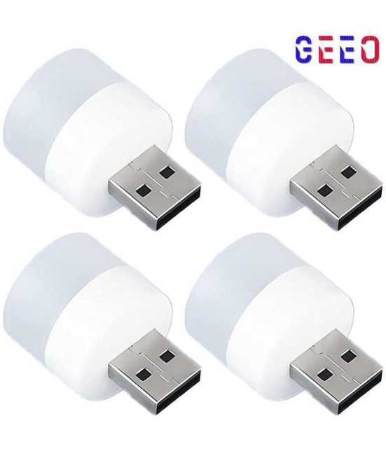 GEEO - 1w Natural White LED Bulb ( Pack of 4 )