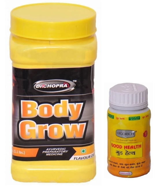 Dr. Chopra Body Grow Powder 500gm & GG Good Health Capsule 50 no.s