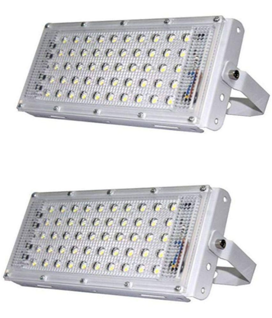 SYNTUS 50 Watts 240V IP 65 Flood Light Cool Day Light - Pack of 2