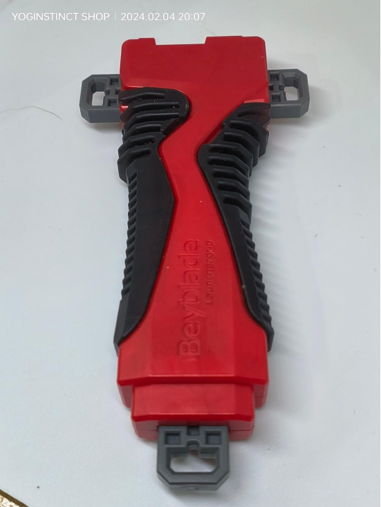 B-00 Launcher Grip (Red With Black Grip Rubber)