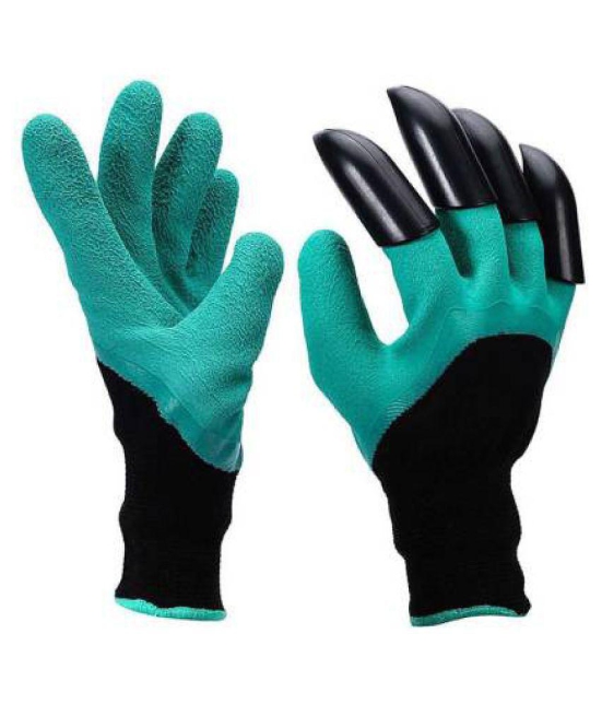 BAWALY unisex garden gloves Plastic Universal Size Cleaning Glove