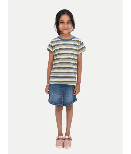 Radprix Multicolor Cotton Blend Girls T-Shirt ( Pack of 1 ) - None