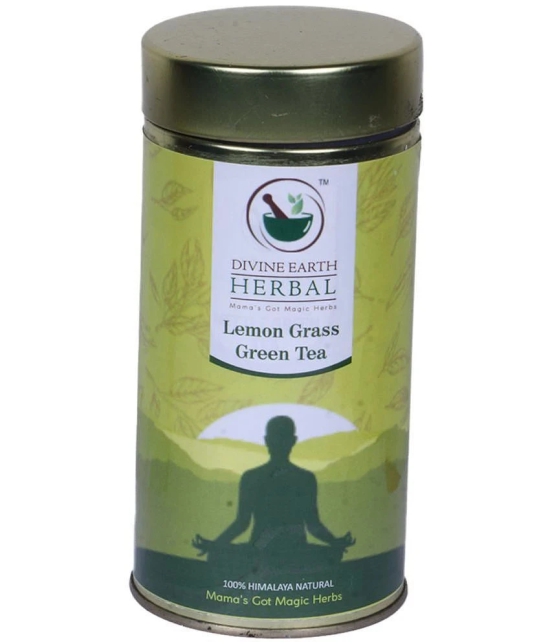 DIVINE EARTH HERBAL Green Tea Loose Leaf 50 gm