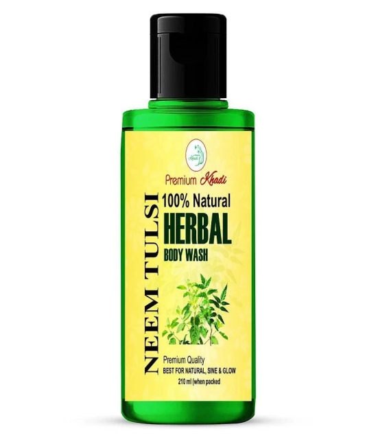 Premium Khadi Herbal Neem & Tulsi Face Wash 210 mL