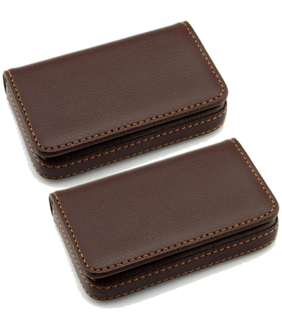 Loopa Leather Brown Casual Traveller Wallet - Brown