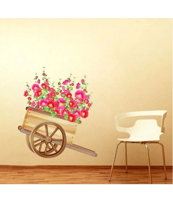 Decor Villa flowers van Vinyl Wall Stickers