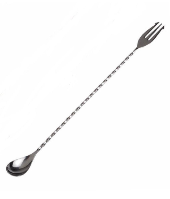 Dynore Stainless Steel Silver Stirrers - Silver