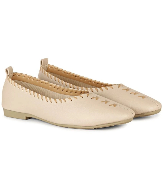 Saheb Peach Womens Casual Ballerinas - None