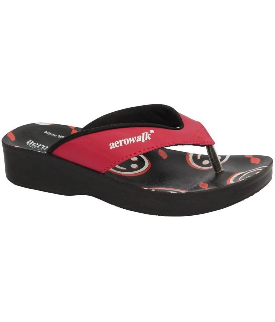 Aerowalk - Red Womens Flats - None