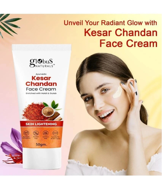 Globus Naturals Kesar Chandan Face Cream, 50gm