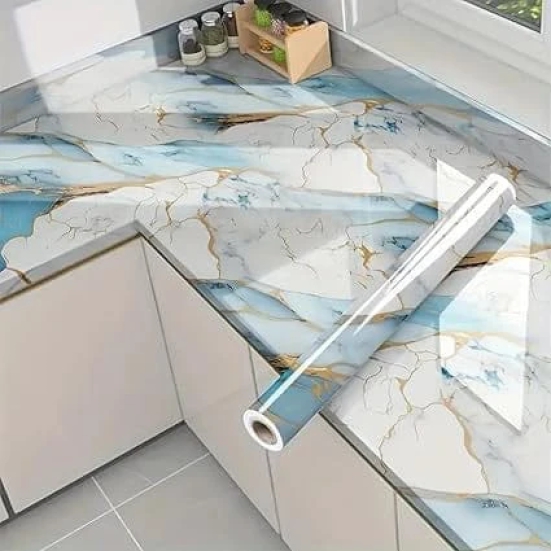 LIGHT SKY BLUE GOLD MARBEL FOIL SKY MARBLE FOIL LIGHT SKY FOIL