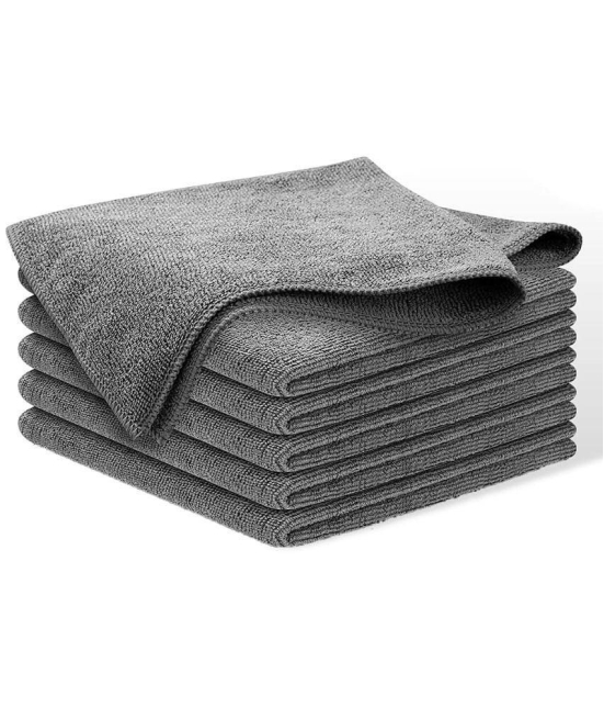 HOMETALES - Multicolor 340 GSM Drying Towel For Automobile ( Pack of 4 )