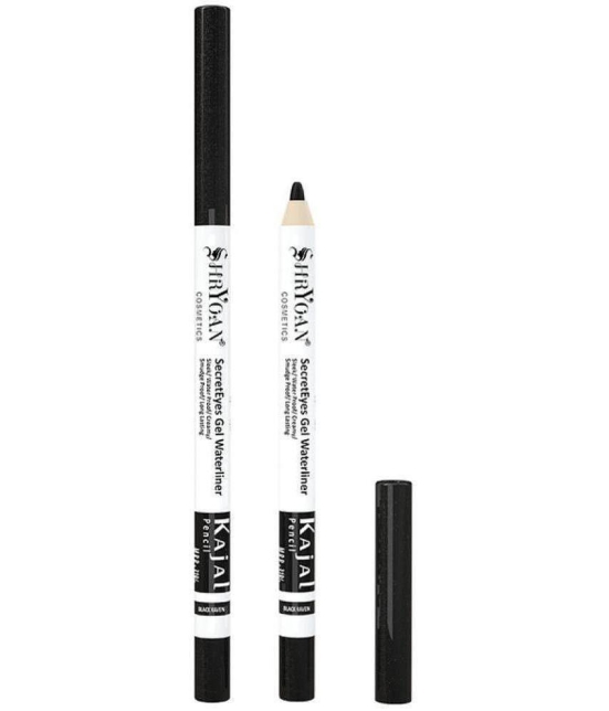 shryoan - Black Natural Kajal 1 g Pencil ( Pack of 1 )