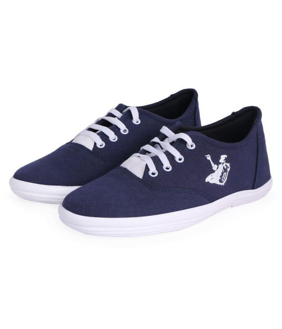 Kzaara Lifestyle Navy Casual Shoes - 8