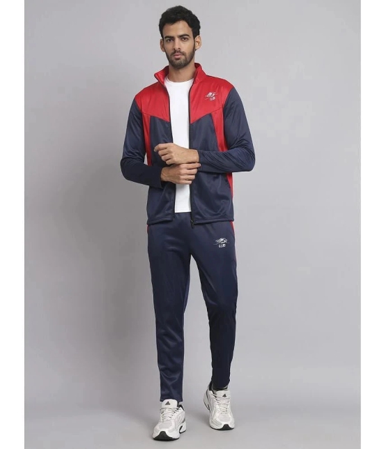 Glito - Multi Polyester Slim Fit Mens Tracksuit ( Pack of 1 ) - None