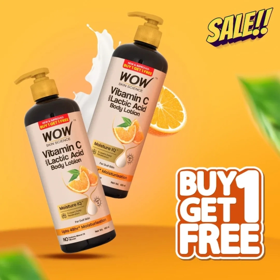 Vitamin C Body Lotion 400 ml Buy 1 Get 1