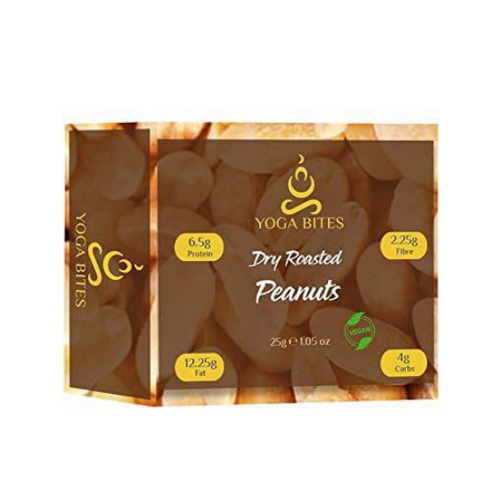 Yogabites Dry Roasted Peanuts-25ge(Pack of 8)