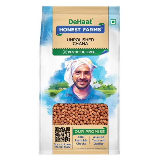 Dehaat Honest Farms Dehaat Unpolished Chana  500 Gm, 1 Pc