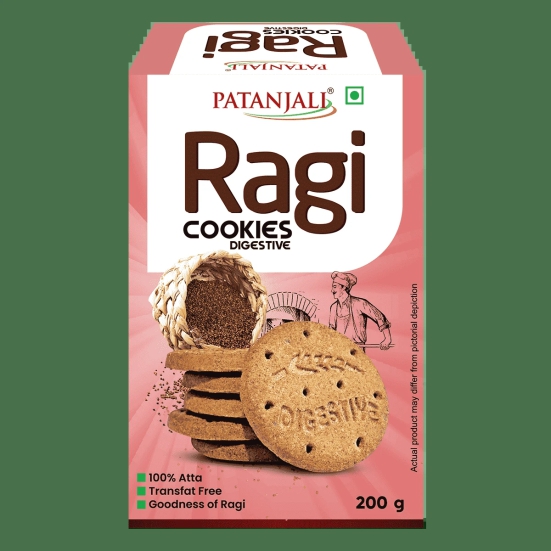 RAGI COOKIES DIGESTIVE 200 GM - T