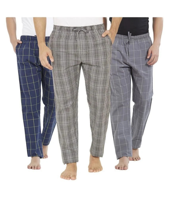 XYXX Pack of 3 Pyjamas ( Multi ) - M