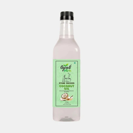 Stone Pressed Coconut Oil-1L Plastic Bottle