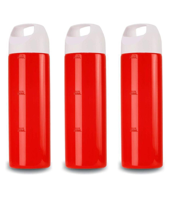 Oliveware - Purple Water Bottle 750 mL ( Set of 3 ) - Red