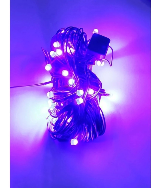 EmmEmm Premium 30 Feet Led String Light for Party Decoration & Diwali X-mas, Wedding & Birthday - Pink