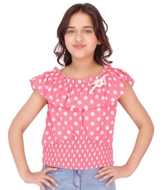 Smart Casual Polka Dotted Top - None