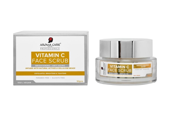 Aroma Care Pro Vitamin C Face Scrub, 50 gm