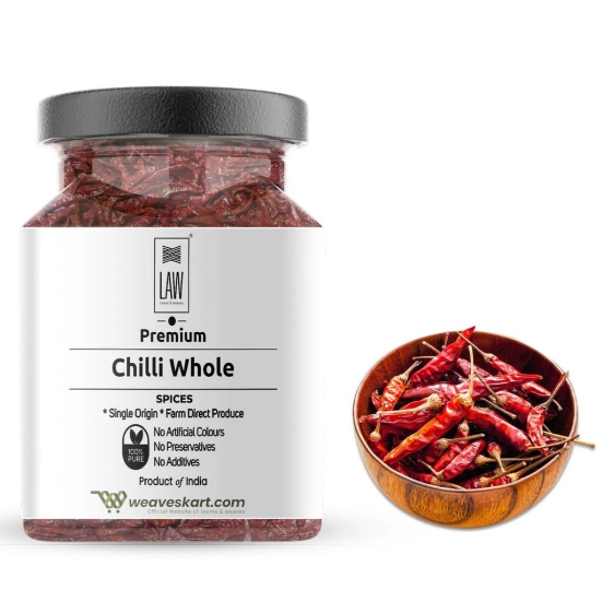 Premium Chilli Whole – 50 gm (Single Origin, Farm Direct Produce, Organically Grown & Made in small batches)