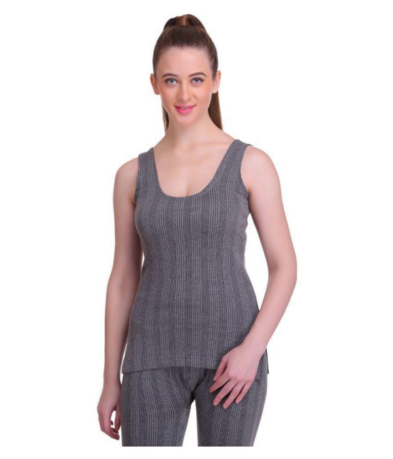 TT Cotton Blend Topwear - Grey - M